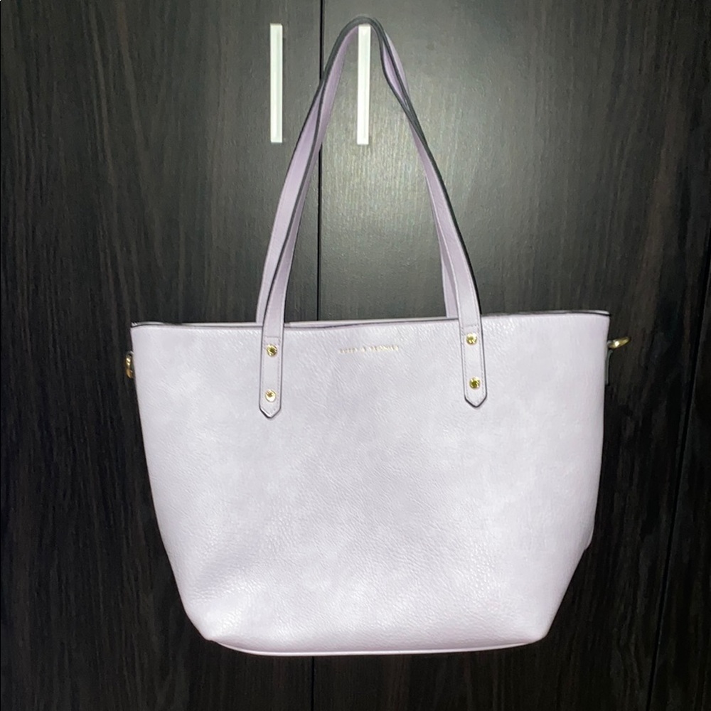 Poppy & Peonies GO-GETTER TOTE violet